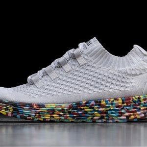Wild white knit runner sneakers (woman)